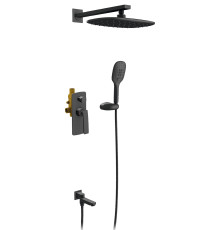 Набор для комплектации ванны Timo Helmi 200х300/100х120 мм черный SX-4099/03SM