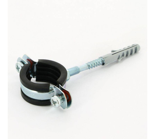 Хомут с резиновым уплотнителем, шпилькой и дюбелем Uni-Fitt 1 дюйм (32-37 мм) 850U4800