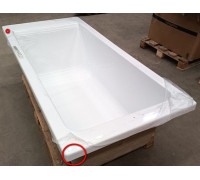 Ванна акриловая Roca Easy 1700х800х450 мм 250 л прямоугольная ZRU9307624