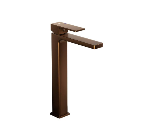 Смеситель для раковины AM.PM Gala высокий излив розовое золото 530250500