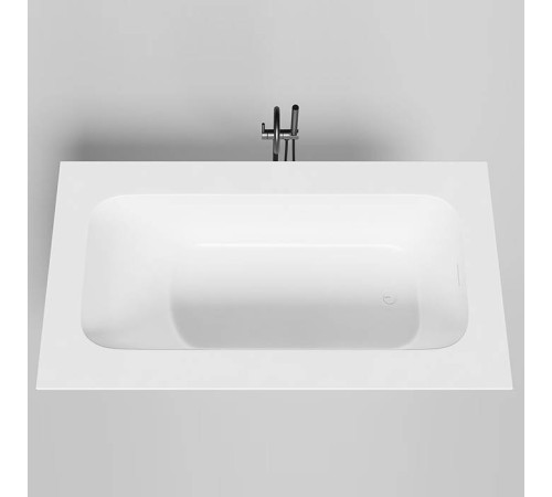 Ванна встраиваемая Salini Orlanda Plus 190х100х60 см S-Sense белый глянцевый 102114G