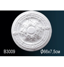 Розетка потолочная Perfect полиуретановая с орнаментом 480 мм B3009