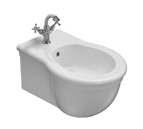 Биде подвесное Globo Paestum 570х380 мм белый глянцевый PAS10BI