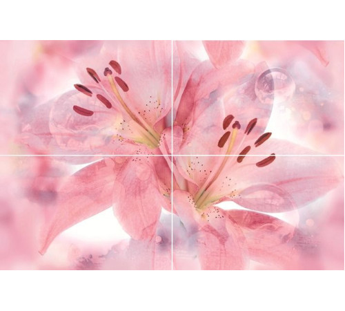 Панно Дельта Керамика Lily 60х40 см P4D154