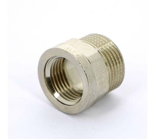 Переходник НВ Tiemme 3/4x1/2 никелированный 1500364