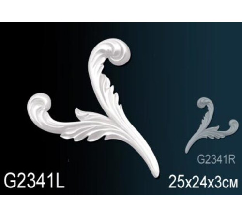 Декоративный элемент Perfect из полиуретана G2341L