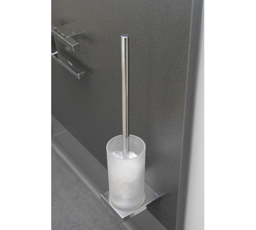 Ёршик для туалета с колбой и держателем KEUCO Edition 11 11164 379000 чёрный матовый 11164 379000