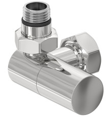 Вентиль регулировки температуры Сунержа 3D левый цилиндр G 1/2 x G 3/4 без покрытия 00-1402-1234