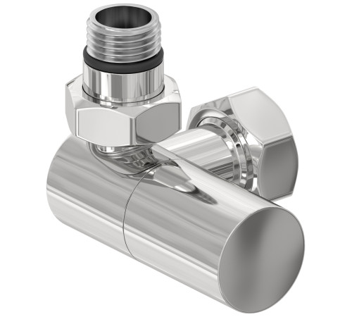 Вентиль регулировки температуры Сунержа 3D левый цилиндр G 1/2 x G 3/4 без покрытия 00-1402-1234