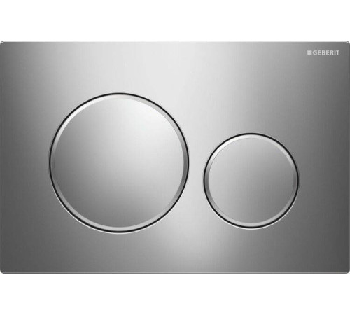 Клавиша смыва Geberit Sigma20 хром глянцевый/матовый 115.882.KH.1