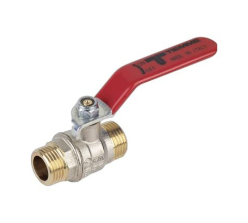 Кран шаровой Tiemme MISTRAL Н/Н 1 стальная ручка 2360041