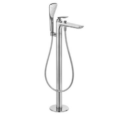 Смеситель для ванны Kludi Balance напольный с душевым набором внешняя часть 525900575