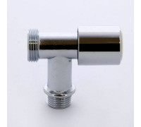 Вентиль угловой для стиральных машин Itap 1/2 x 3/4 хром 250