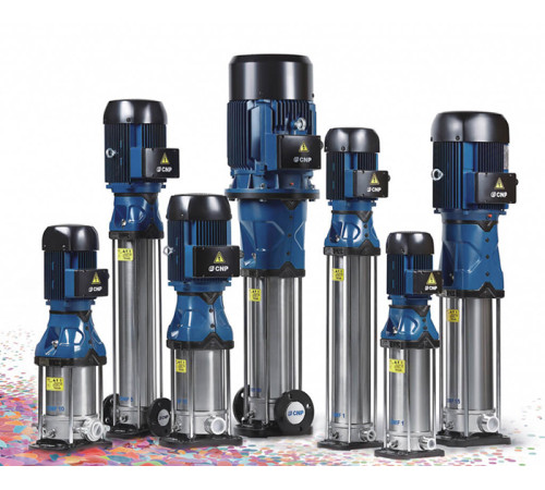 Насос вертикальный многоступенчатый CNP CDMF3-3 0.37 кВт 70°C IE2 CDMF3-3FSWSC