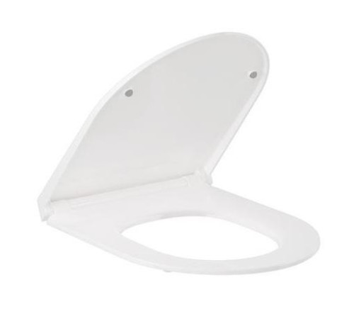 Сиденье для унитаза Kludi Resa D Slim SoftClose дюропласт белый 24WCS43S