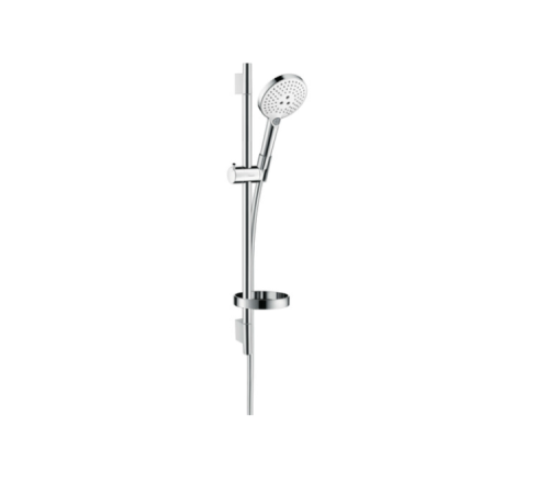 Душевой гарнитур Hansgrohe Raindance Select S 120 3jet со штангой 650 мм белый/хром 26630400