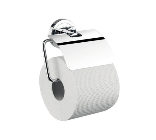 Держатель туалетной бумаги с крышкой подвесной emco Polo хром 0700 001 00