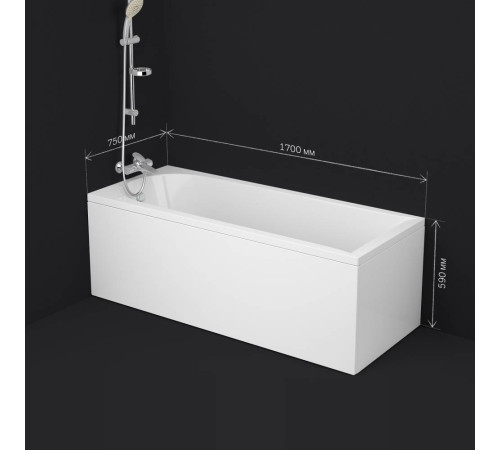Ванна акриловая AM.PM Like 170х75 см W72A-170-075W-A2