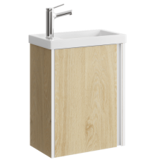 Тумба под умывальник AQUATON Urban 435х540х250 мм подвесная Дуб Давос URB0145DD