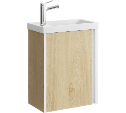 Тумба под умывальник AQUATON Urban 435х540х250 мм подвесная Дуб Давос URB0145DD