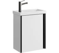 Тумба под умывальник AQUATON Urban 435х540х250 мм подвесная Белый URB0145W