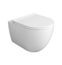 Унитаз подвесной Simas Vignoni XS 37х48 см безободковый белый VI28bi