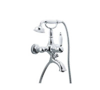 Смеситель для ванны Boheme Tradizionale Chromo с душевым комплектом хром 263
