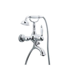 Смеситель для ванны Boheme Tradizionale Chromo с душевым комплектом хром 263