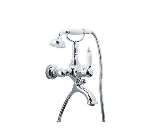 Смеситель для ванны Boheme Tradizionale Chromo с душевым комплектом хром 263