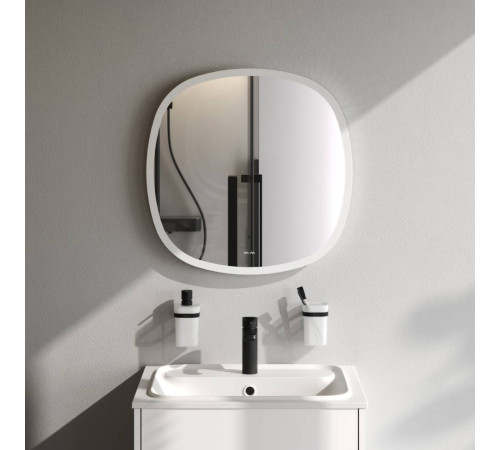 Зеркало AM.PM Func 60 см квадратное с LED-подсветкой и ИК-сенсором M8FMOX0601WGS