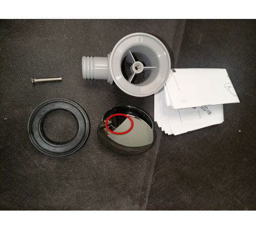 Сливной набор для ванны Hansgrohe Push-Open 50107000