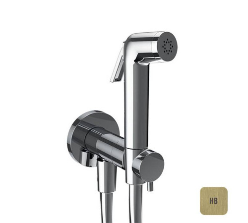 Гигиенический комплект Almar Atthis со встраиваемой частью латунь PVD E136009.HB