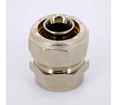 Муфта обжимная никелированная Uni-Fitt 26x3/4 ВР 661N8300