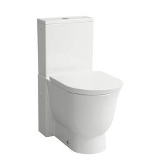 Унитаз-моноблок безободковый Laufen The New Classic 70х37х44 см универсальный выпуск белый 8.2885.1.000.871.1/8.2485.8.000.000.1