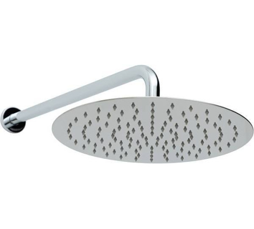 Верхний душ Allen Brau Priority 30x30 см с настенным держателем хром 5.31A17-00