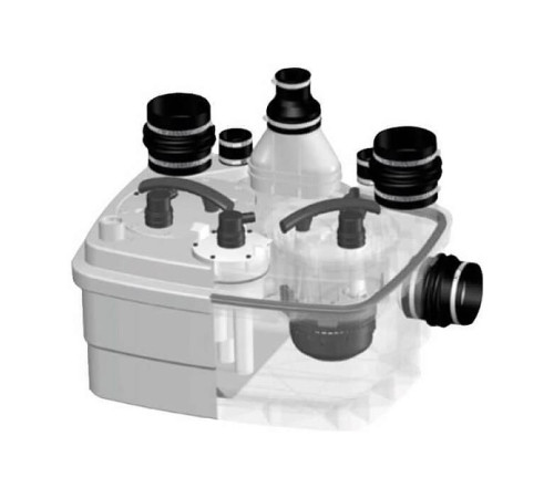 Насосная канализационная установка SFA SANICUBIC 2 Classic NM с режущим механизмом R4LCIP68NM