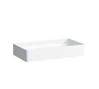 Раковина Laufen Living Square 60х34х11 см без отверстия без перелива белая 8.1143.4.000.112.1