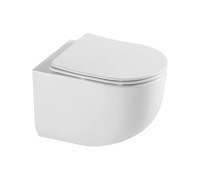 Унитаз подвесной Aquame AQM2012 с сиденьем SoftClose 495х360 мм AQM2012