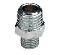 Ниппель редукционный Viega 3/8 x 1/4 латунь 105273