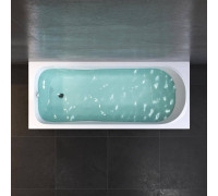 Комплект ванна акриловая AM.PM Sense 170х70 см с каркасом и сливом-переливом W75A-170-070W-KL