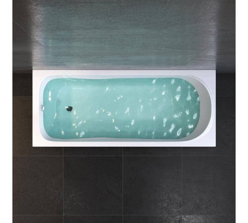 Комплект ванна акриловая AM.PM Sense 170х70 см с каркасом и сливом-переливом W75A-170-070W-KL