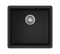 Кухонная мойка Omoikiri Kata 44-U-BL Artgranit 44x42 см черный 4993403