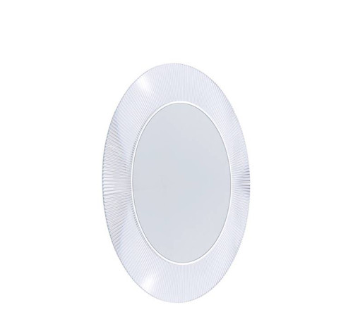 Зеркало круглое Laufen Kartell d 78 см настенное с LED подсветкой прозрачный кристалл 3.8633.3.084.000.1