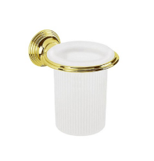 Стакан подвесной Colombo Design Hermitage золото PVD матовое стекло B3302.HPS-VAN