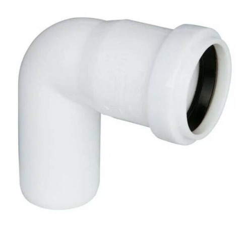 Отвод канализационный Ostendorf HT HTBw 87° 32 мм белый 559340