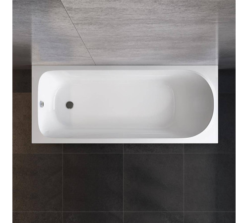 Комплект ванна акриловая AM.PM Sense 170х70 см с каркасом и сливом-переливом W75A-170-070W-KL