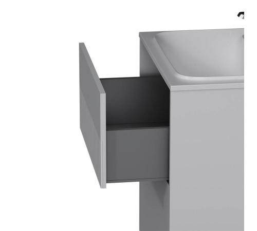 База под раковину AM.PM Func 60 см 2 ящика белый матовый M8FFUX0602WM