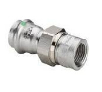 Соединение разъемное Viega Sanpress Inox 28x3/4 ВР плоское уплотнение модель 2362 437527
