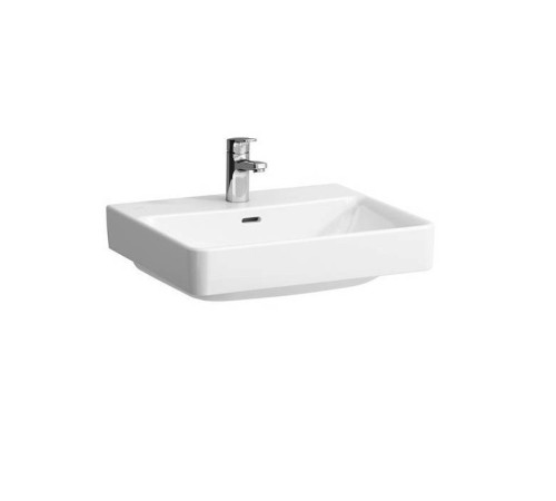 Раковина с пьедесталом Laufen Pro S 60х46.5 см подвесная 1 отв. белый 8.1096.3.000.104.1 / 8.1996.2.000.000.1