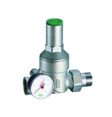 Редуктор давления мембранный FAR 3/4 ВР-НР хромированный с манометром FA 2835 34